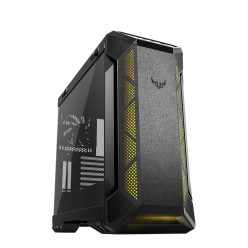 GT501 ASUS TUF GAMING CASE, w/o PSU, with metal front panel, tempered-glass side panel, 3x120mm RGB fan, 1x140mm PWM fan, 3x 2.5- Bay/ 4x 2.5-/3.5-, Front/Top radiator 360 mm space reserved, 2x USB 3.2, 1xMicrophone, 1xHeadphone, 10.5kg, EATX